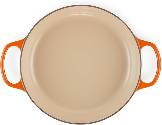 Le Creuset Enameled Cast Iron Signature Braiser, 2.25 qt., Flame