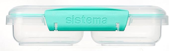 Sistema 11.8 Ounce Small Split Storage Container (Colors may vary)