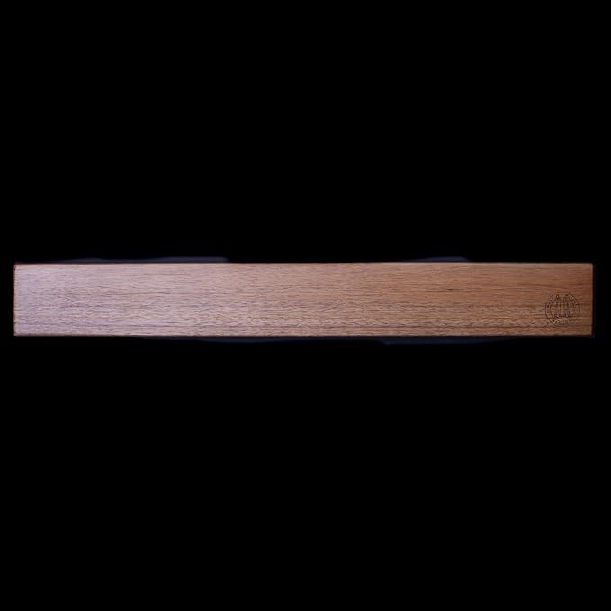 Schmidt Brothers - Acacia 24" Knife Magnetic Strip Wall Bar, Universal Magnetic Knife Holder for Wall and Cutlery Storage Up to 12-16 Knives