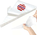 24 Inch Icing Piping Bags, 200 Pcs Large Pastry Bags, Frosting Piping Bags Disposable for Wedding Cake, Birthday Party Dessert, Cupcake Decorating