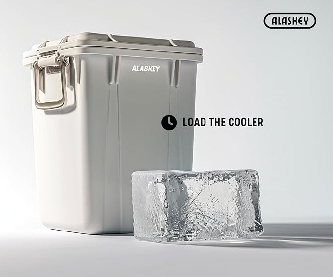 Alaskey® Giant Ice Block Mold 12 lbs With Lid (3-Pack) | Create Perfect Ice Bricks | Professional Silicone Mold for Crafting Extra Large Ice Cubes, Ideal for Ice Baths, Coolers, Bartender Accessories