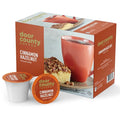 Door County Coffee Cinnamon Hazelnut Flavored Ground - 10 Count Single Serve Cups - Medium Roast - 100% Specialty Arabica - Flavored Gourmet - Cinnamon Hazelnut
