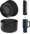 2 PCS Glitter Silicone Boot for Owala Water Bottle, Anti-Slip Protective Sleeve for FreeSip/Twist/Flip Stainless Steel Water Bottles Accessories