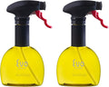 Evo Oil Sprayer Minis, Non-Aerosol for Olive, Cooking Oils, and Vinegars, Yellow, 8-Ounce Capacity, Set of 2