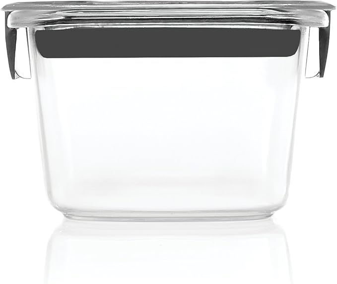 Rubbermaid Brilliance Food Storage Container, Small, 1.3 Cup, Clear 1991155
