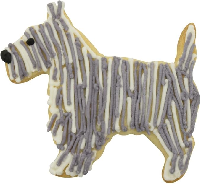 CybrTrayd 6 Piece It's a Dog's Life Cookie Cutter Set, Metallic