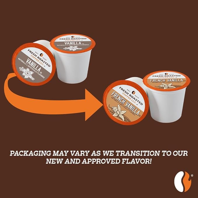 Fresh Roasted Coffee, Traditional Flavors, Flavored Coffee Pod Variety Pack, K-Cup Compatible, 24 Count