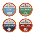 Fresh Roasted Coffee, Fun Flavors, Flavored Coffee Pod Variety Pack, K-Cup Compatible, 48 Count