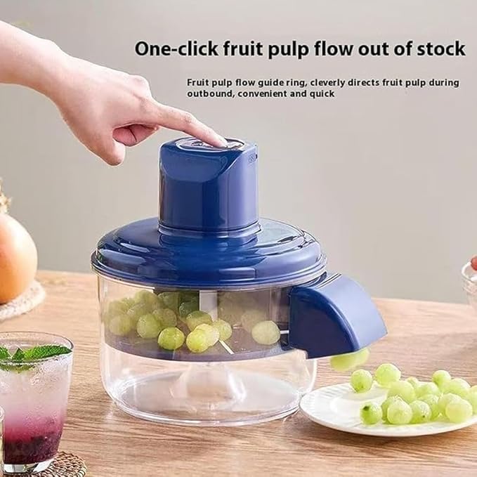 Automatic Fruit Peeling Machine, Rechargeable Electric Peeler for Grapes, Cherry Tomatoes & Garlic, One-Click Peeling, Cordless Kitchen Gadget for Quick & Easy Food Prep (classic head)