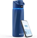 Boost Smart Water Bottle that Reminds You to Drink, 24oz BPA-Free Stainless Steel Vacuum Insulated Bottle, Wide Mouth Water Tracker Bottle with APP, Ideal Gift for Christmas, Thanksgiving Day