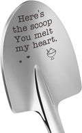 Fathers Day Husband Gifts from Wife Romantic I Love You Gift for Lovers Couple Darling Boyfriend Girlfriend Anniversary Presents Funny Ice Cream Shovel Spoon