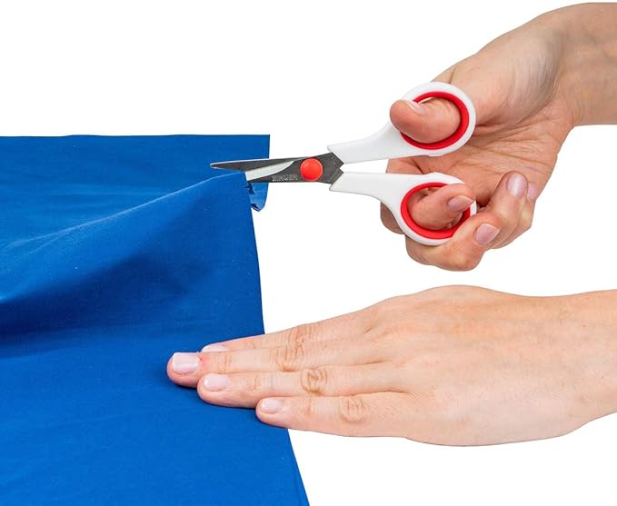 Singer 3404 Scissors, Red & White (1-Pack)