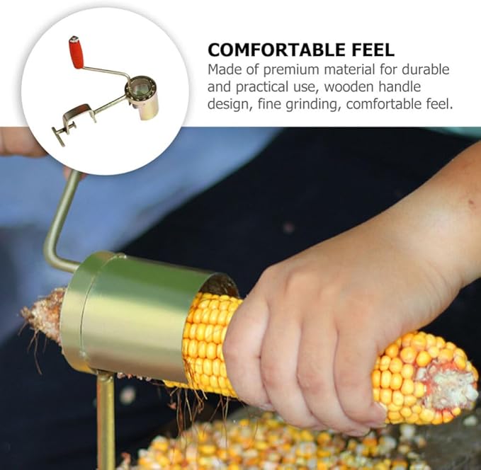 Corn Peeler, Stainless Steel Corn Stripper, Corn cob Stripping Tool Corn Cutter and Remover for Home Kitchen Restaurant