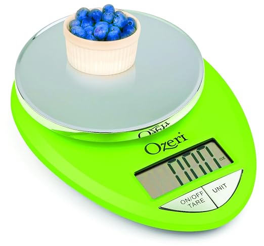 Ozeri Pro Digital Kitchen Food Scale, 0.05 oz to 12 lbs (1 gram to 5.4 kg)