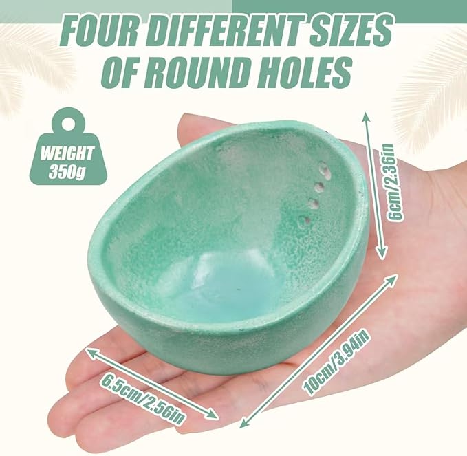 2025 New Handmade Ceramic Herb Stripper Bowl -Herb Stripper,Herb Stripping Bowl,Efficient Herb Peeling Cup for Salads & Cooking, Pottery Kitchen Tool for Meal Prep (1Pcs)
