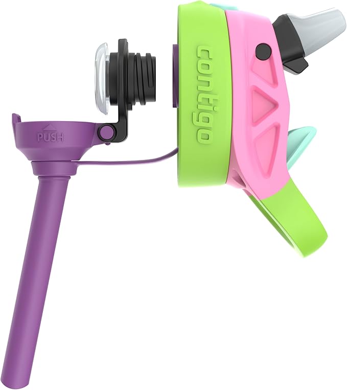 Contigo Kids Water Bottle with Redesigned AUTOSPOUT Straw, 14 oz