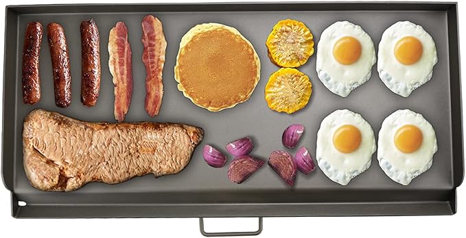 Griddle for Camp Chef 2 Burner Stove, Flat Top Griddle fits Camp Chef Accessories, 14 x 32'' Outdoor Cooking Systems