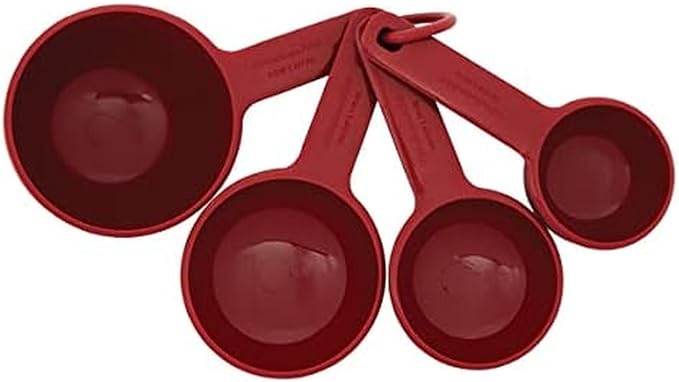 KitchenAid Universal Measuring Cup Set, 4-Piece, Empire Red