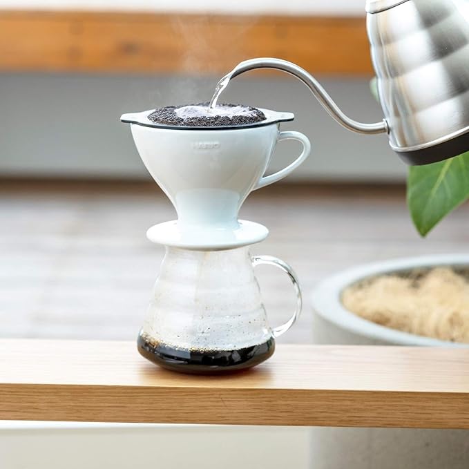Hario W60 Dripper, Size 02, White