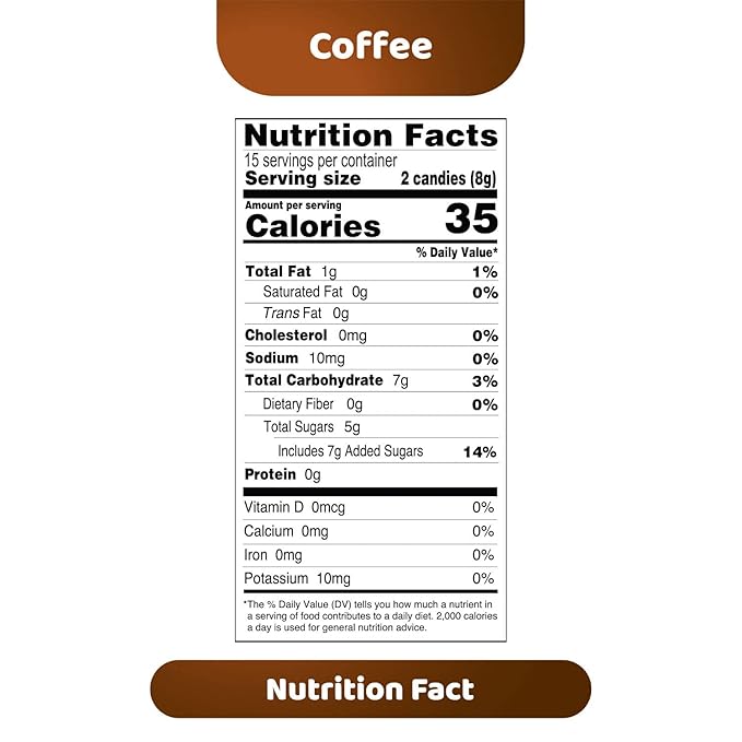 Kopiko Coffee & Cappuccino Candy – Bold-Tasty Hard Candy from Indonesia with Real Coffee Extract – A Satisfying Boost for On-the-Go Energy (2-Pack, 4.23oz Each)