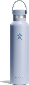 Hydro Flask Water Bottle - Insulated Stainless Steel - Non Spill, Leakproof in 24 Oz Surf Blue
