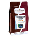 Fresh Roasted Coffee, Decaf Blueberry Crisp Flavored Coffee, 12 oz, Medium Roast, Kosher, Whole Bean