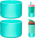 2 Pack Silicone Boot | Compatible with Hydro Flask, Owala, Yeti, Stanley & More | Fits 2.75-2.85" Bottom Bottles/Tumblers (12-40oz) | Anti-Slip | BPA-Free | Scratch & Noise Resistant