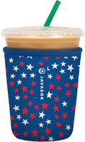 Sok It JavaSok Iced Coffee & Cold Soda Insulated Neoprene Cup Sleeve (Starry Splendor, Small: 16-20oz)