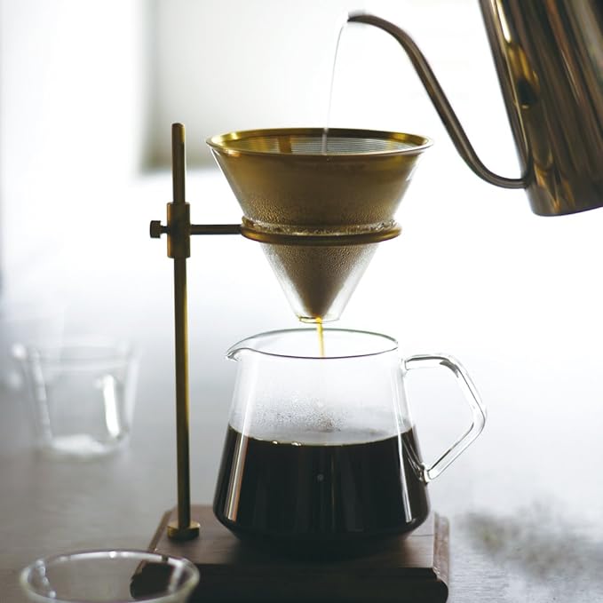 KINTO SCS-S02 27592 Coffee Server, 4 Cups, Graduated, Heat-resistant Glass, Gift Present