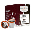 Fresh Roasted Coffee, Mocha, Flavored Coffee Pods, 24 Count