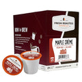 Fresh Roasted Coffee, Maple Crème, Flavored Coffee Pods, 24 Count