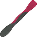 Tovolo Tool for Kitchen Meal Prep to Scoop Spread Slice and Scrape - Charcoal & Viva Magenta, Small