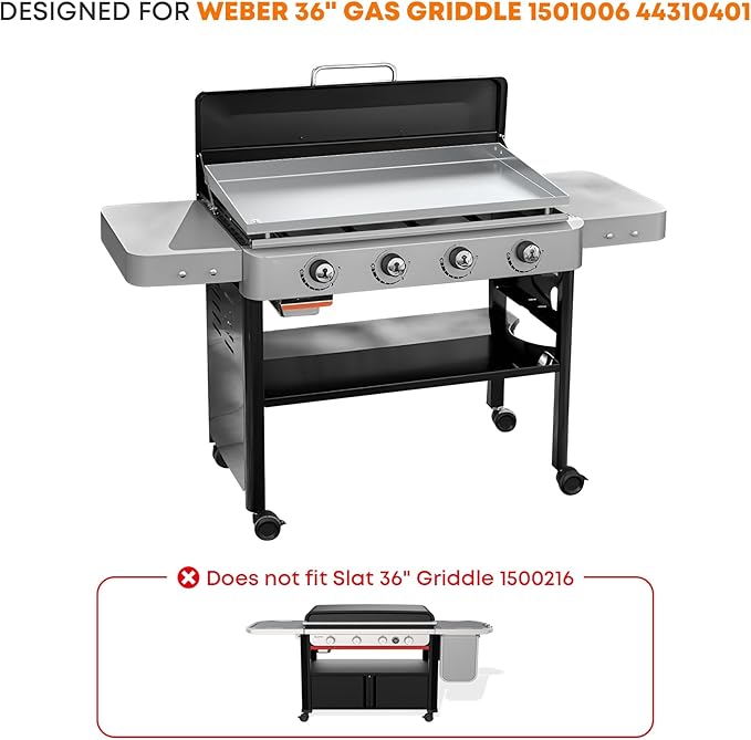Stanbroil Griddle Top for Weber 36" Gas Griddle 1501006 44310401, Stainless Steel