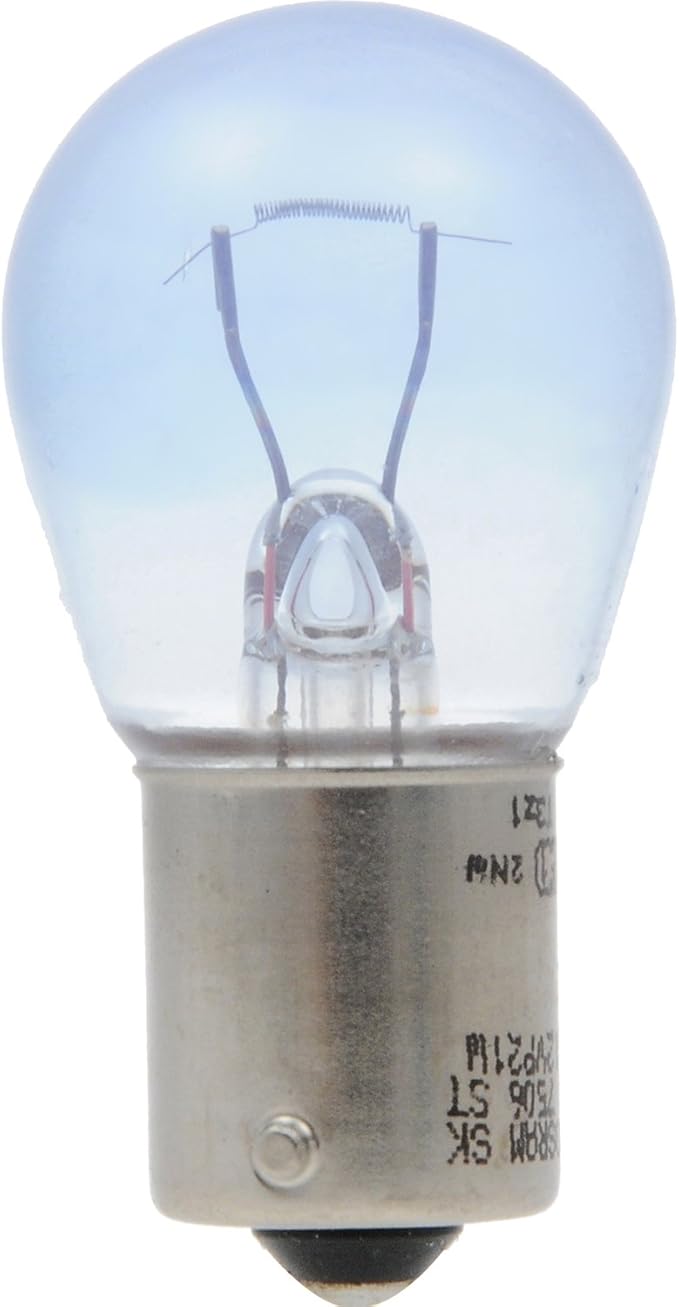 SYLVANIA - 7506 SilverStar Mini Bulb - Brighter and Whiter Light, Ideal for Daytime Running Lights (DRL) and Back-Up/Reverse Lights (Contains 2 Bulbs)