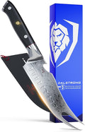 Dalstrong Pitmaster BBQ & Meat Knife - 6.5 inch - Shogun Series ELITE - Forked Tip & Bottle Opener - Japanese AUS-10V Super Steel - G10 Handle - Razor Sharp Kitchen Knife - w/Sheath