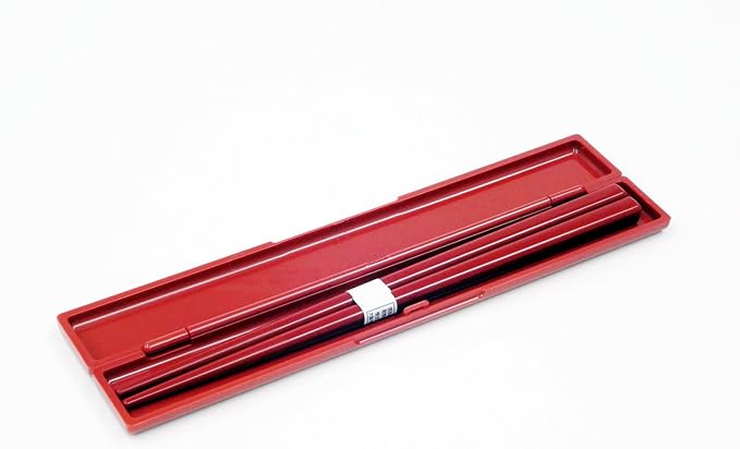 OSK HS-12 Lunch Box Chopsticks Set, Moon Flower, 7.7 inches (19.5 cm), Made in Japan, Dishwasher Safe