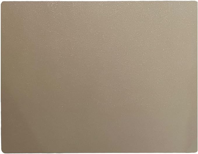 RESILIA Large Under Grill Mat – Heavy Duty, Reusable Outdoor Floor Protector Mats for Deck, Patio, & Garage – 36 Inch x 48 Inch, Beige/Tan Orange Peel, Made in The USA
