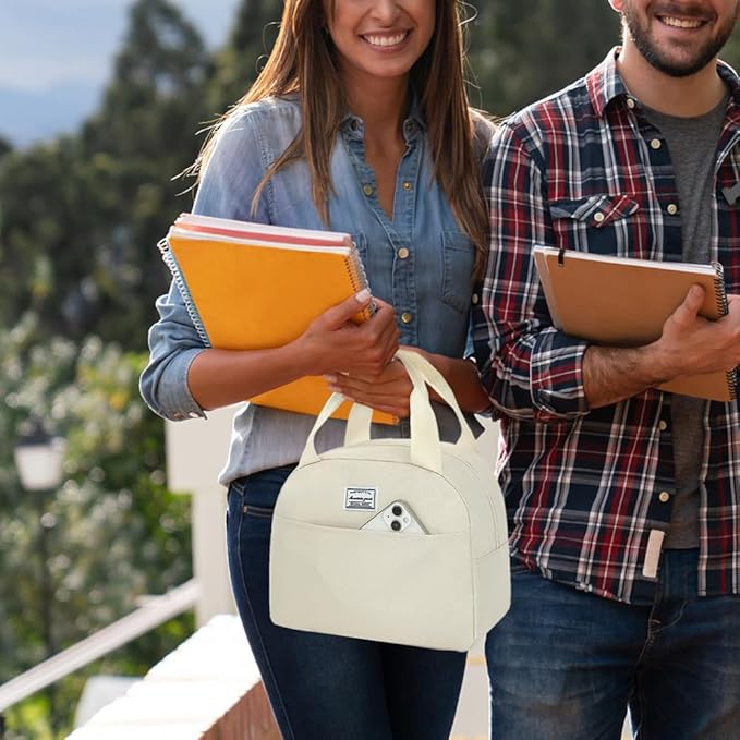 lunch bag women & men,Insulated Cooler Lunch Box Adult Water Resistant Lunch tote bag Shoulder strap not included