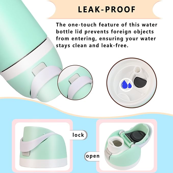 Replacement Lid for Owala Freesip Water Bottle, Compatible with Owala Lid and Cap, Premium Accessories for 16oz 24oz 32oz 40oz Bottles,Leak-Proof,BPA-Free