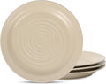 Stone Lain Orbit 4-Piece Dinner Plate Set Stoneware, Beige