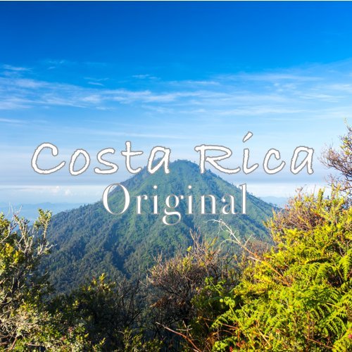 Costa Rica Coffee, Tarrazu Original, Whole Bean, Medium Roast, Fair Trade, Fresh Roasted, 16-ounce