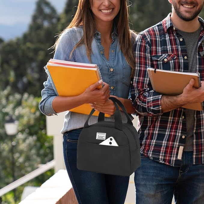 lunch bag women & men,Insulated Cooler Lunch Box Adult Water Resistant Lunch tote bag Shoulder strap not included