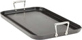 All-Clad HA1 Hard Anodized Nonstick Griddle 13x20 Inch Oven Broiler Safe 500F Pots and Pans, Cookware Black