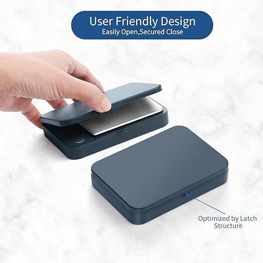 Vitafit 500g Digital Pocket Scale,High Accuracy Assured by Scale Professional Factory Since 2001, Gram Scale 0.01g for Multifunction: Lab,Food, Kitchen,Coffee,Jewelry; Blue