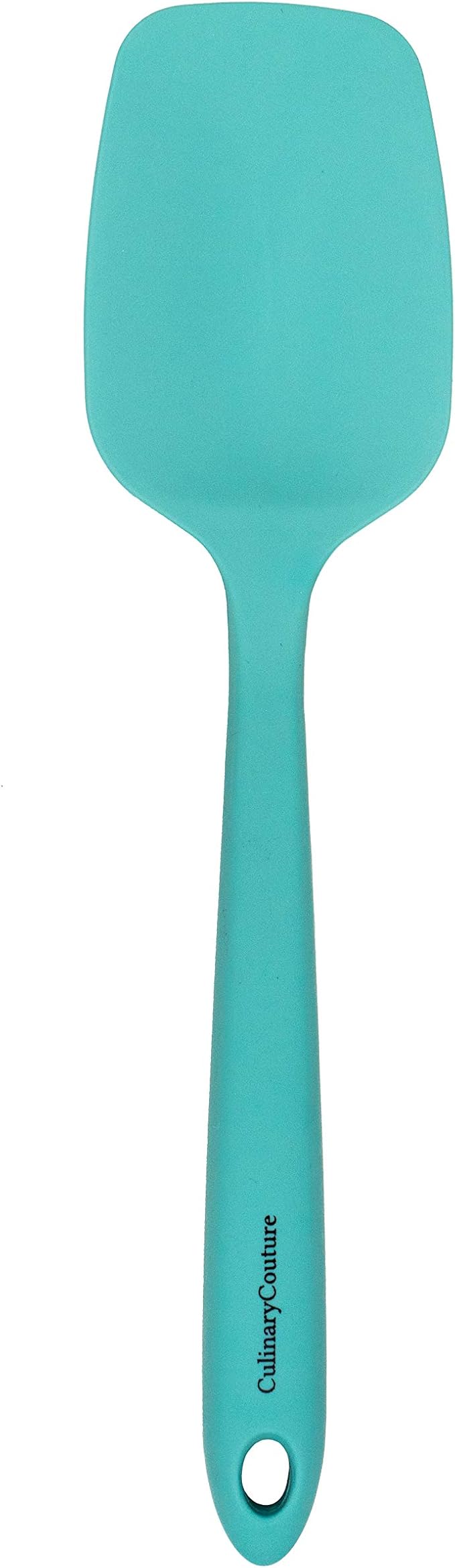 4-Piece Aqua Baking Spatula Set - Holiday Baking Essentials, Rubber Spatulas Silicone Heat Resistant, BPA-Free - Spatula Set for Nonstick Cookware - Silicone Baking Utensils
