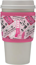 Sok It HotSok Coffee & Tea Reusable Insulated Neoprene Cup Sleeve (She Doesn't Even Ghost Here)