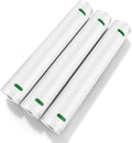 MAGIC SEAL Vacuum Sealer Bags, 3 Rolls 12’’ × 16.4’ Textured Vac Seal Bags for Food Storage, Sous Vide and Meal Prep, BPA Free, Commercial Grade - NOT Work with MAGIC SEAL MS175 Vac Sealers