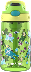 Contigo Kids Water Bottle with Redesigned AUTOSPOUT Straw, 14 oz