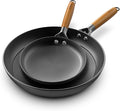 imarku Pot Set with Removeable Handle, 8inch & 12inch Honeycomb Nonstick Frying Pan Set, Dishwasher Safe, Oven Safe Fast Heating Pots and Pans Set, Induction Non Stick Frying Pans