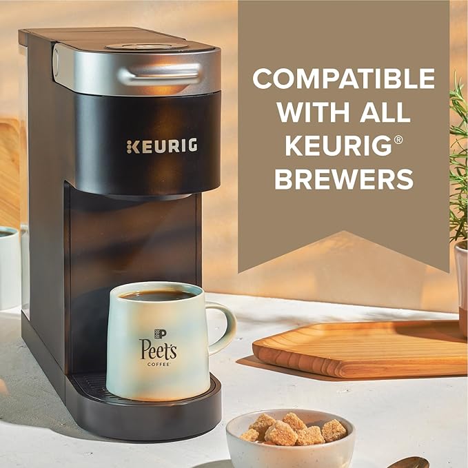 Peet's Coffee, Dark Roast Keurig K-Cup Pods - Chalet Blend 60 Count (1 Box of 60 K-Cup Pods)